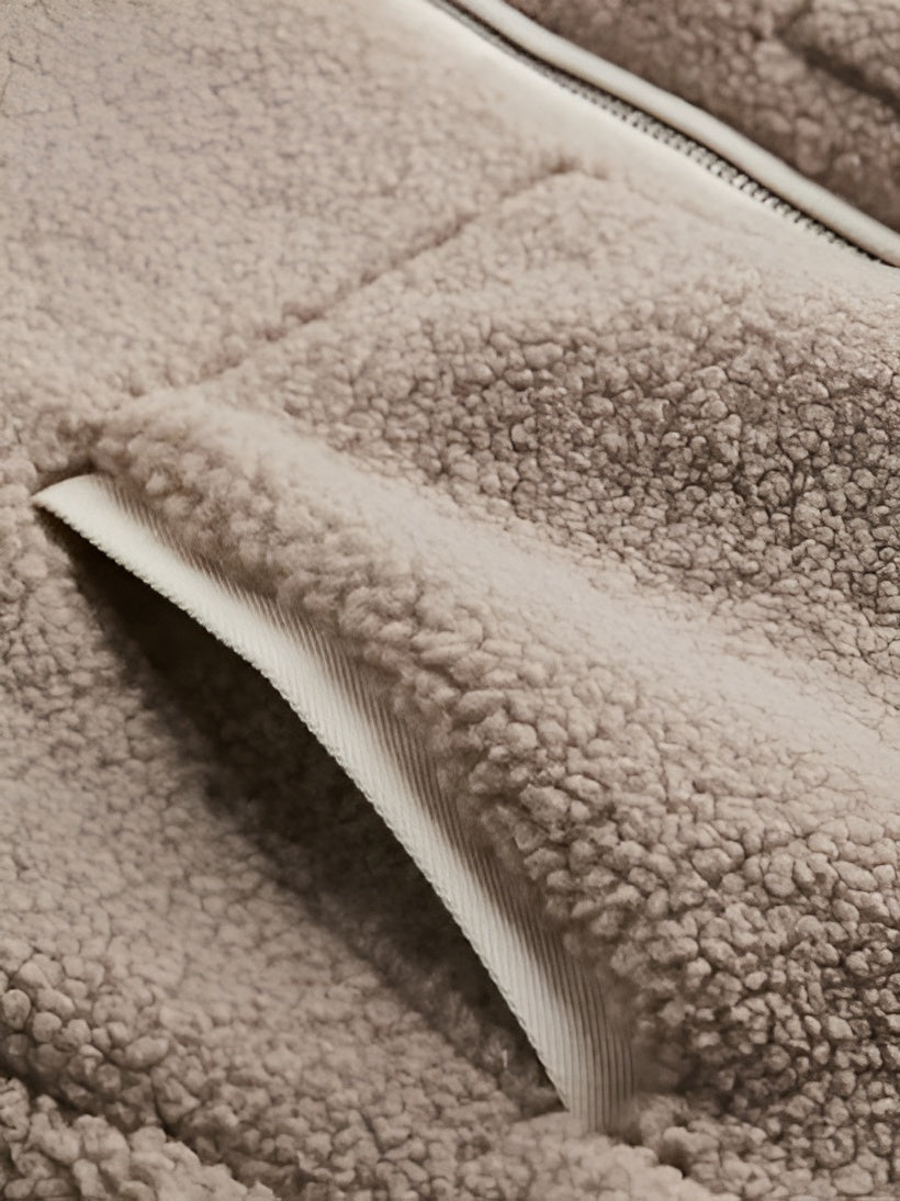 Clydie | Weiche & Stylische Sherpa-Jacke