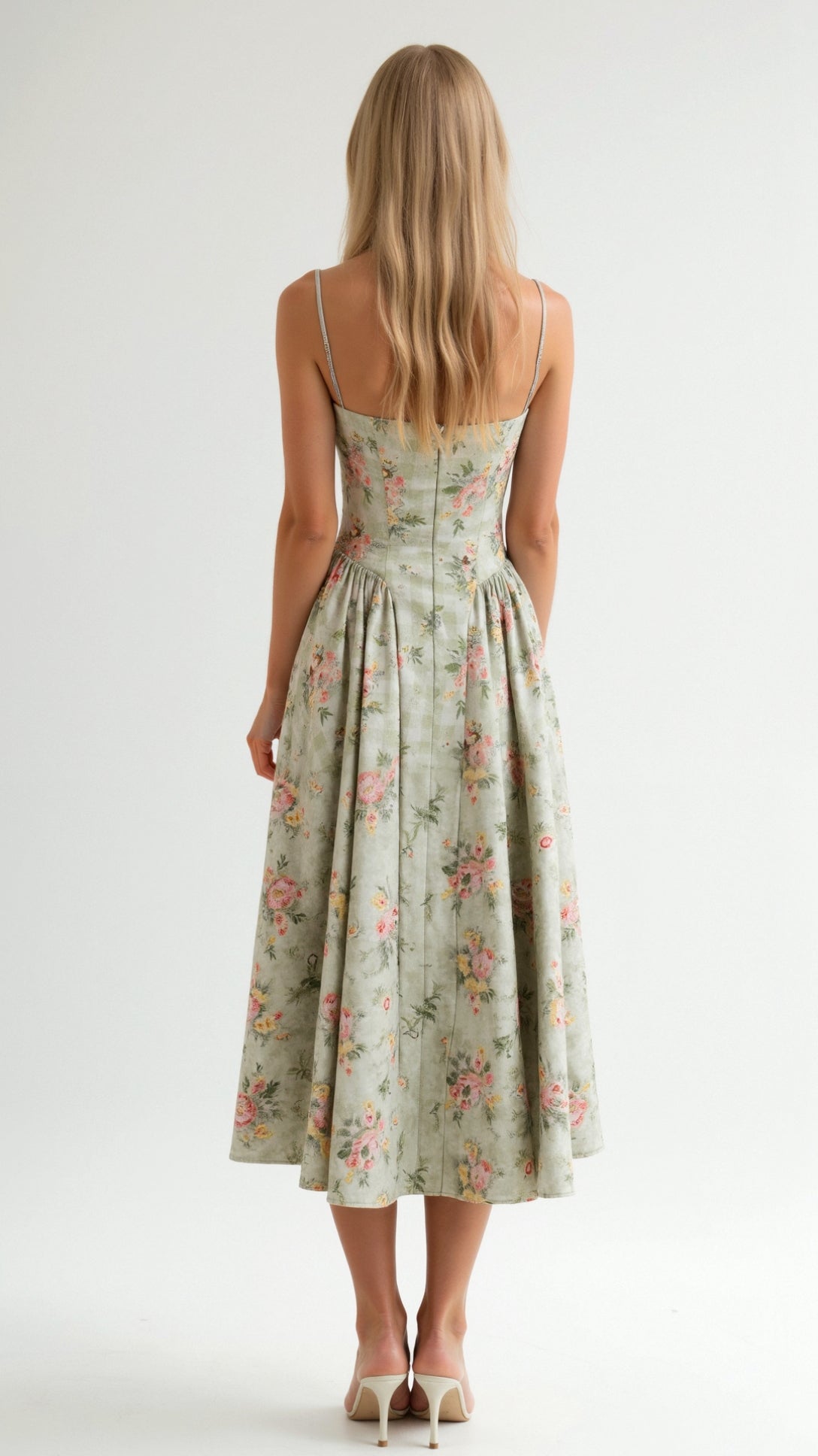 Odette | Corset Midi Dress