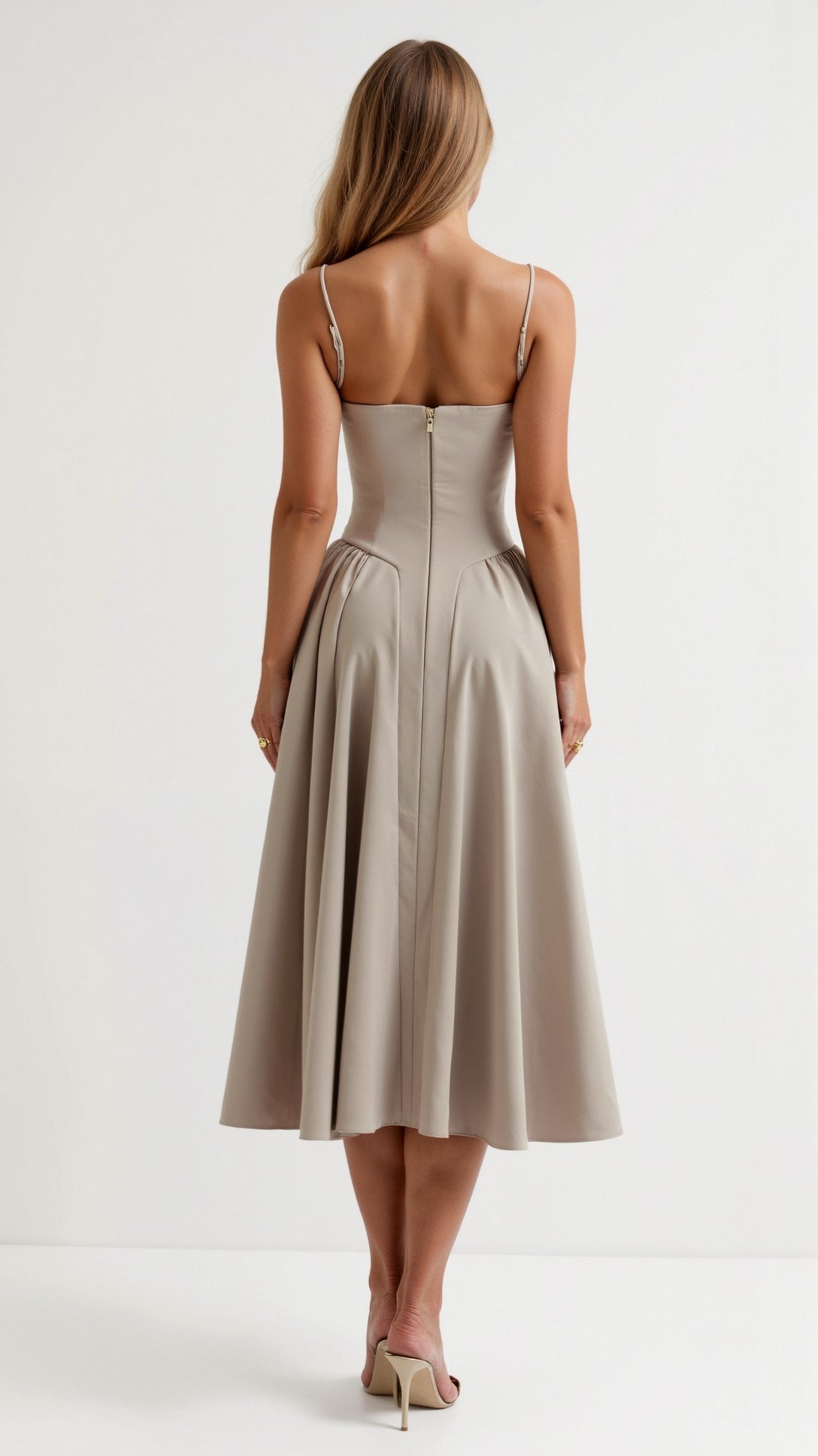 Odette | Corset Midi Dress