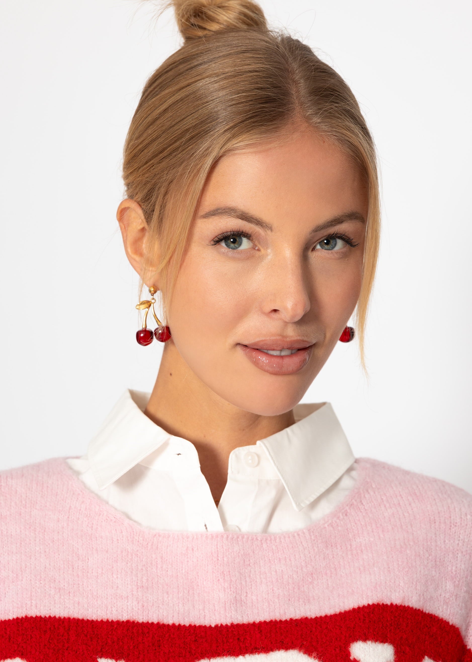 Bluseneinsatz - weiß