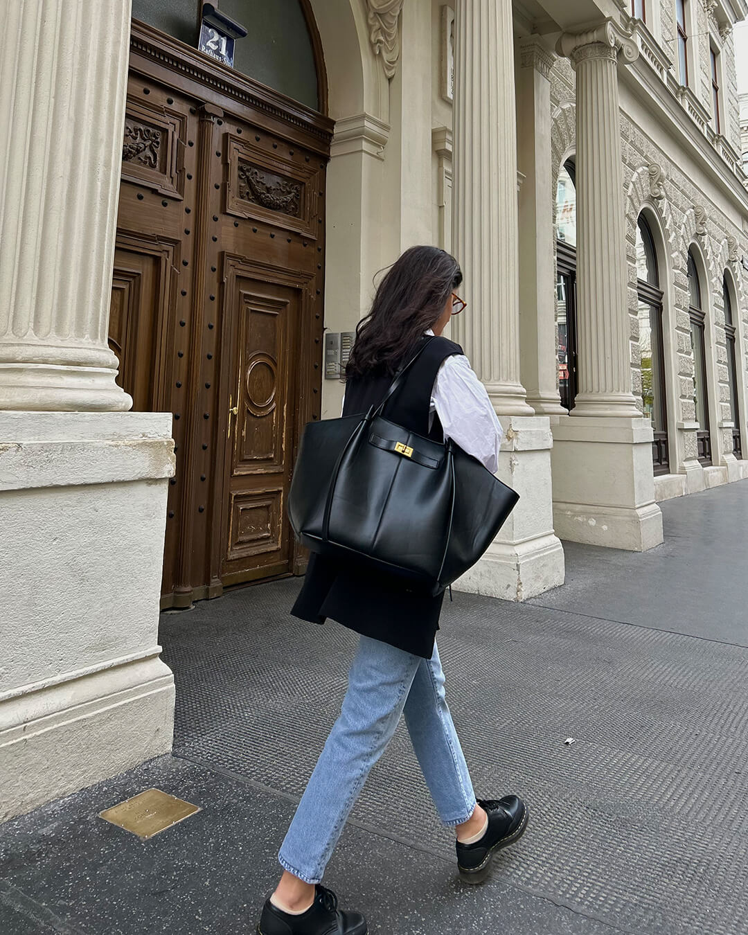 Adèle | Sac cabas en cuir