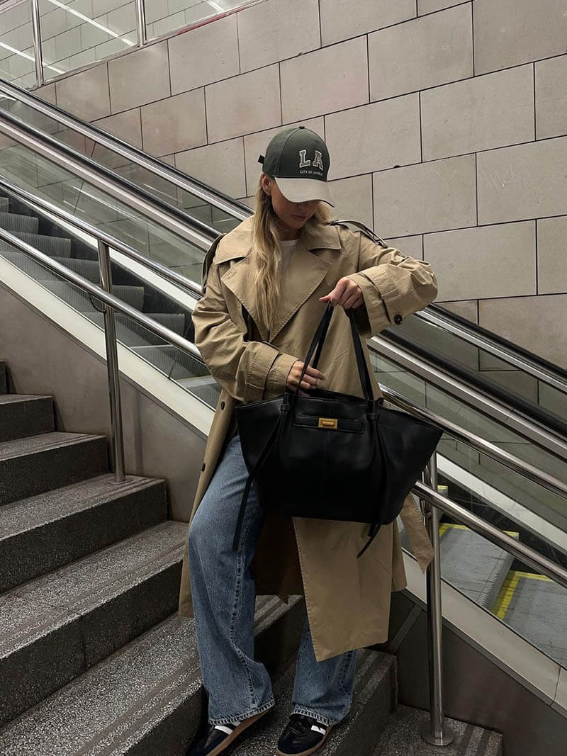 Adèle | Sac cabas en cuir