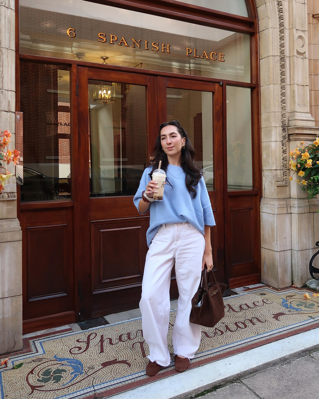 Ava | Suede Handle Bag